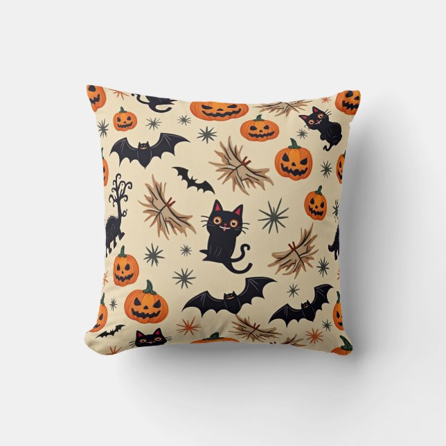 Halloween Cushion Kudde (Framsida)