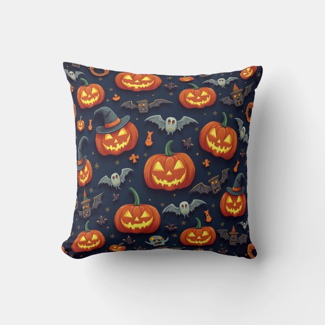 Halloween Cushion Kudde (Framsida)
