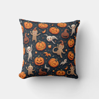 halloween cushion kudde