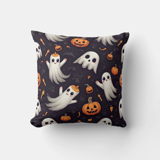 Halloween Cushion Pillow Kudde (Framsida)
