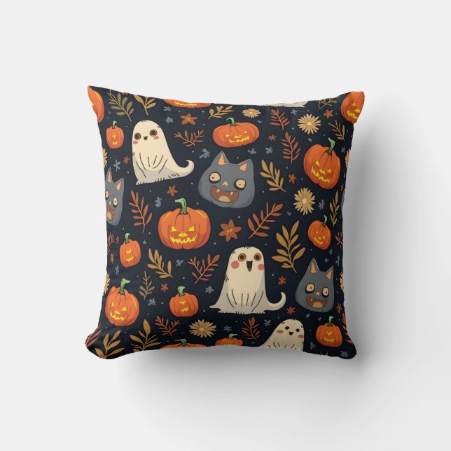 Halloween Cushion Pillow Kudde (Framsida)