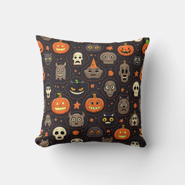 Halloween Cushion Pillow Kudde (Framsida)