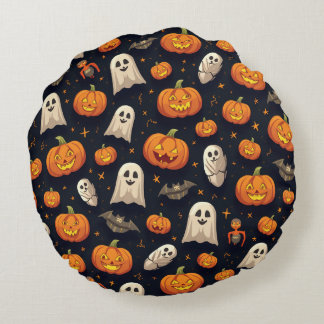 Halloween cushion rund kudde