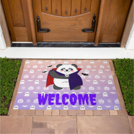Halloween Cute Baby Panda Dracula Vampire