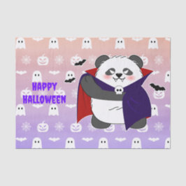 Halloween Cute Baby Panda Dracula Vampire
