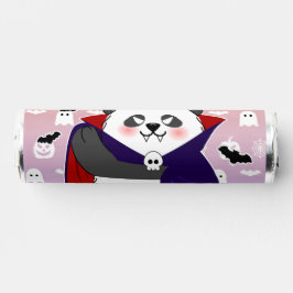 Halloween Cute Baby Panda Dracula Vampire