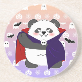 Halloween Cute Baby Panda Dracula Vampire Underlägg