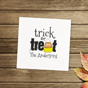 Halloween Cute Candy corn Whimsical Funny Pappersservett