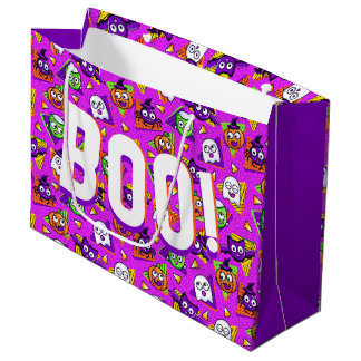 Halloween Cute Character BOO Gift Bag