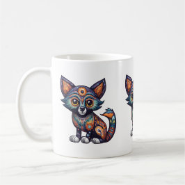 Halloween Cute Fox Kaffemugg