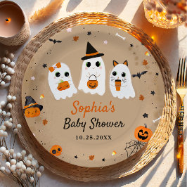 Halloween Cute Ghost Baby Shower