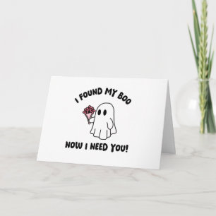 Halloween Cute Ghost Boo Funny Bridesmaid Frieri Kort