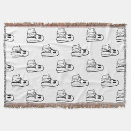 Halloween, Cute Ghost White, Bus eller godis, Boo Filt