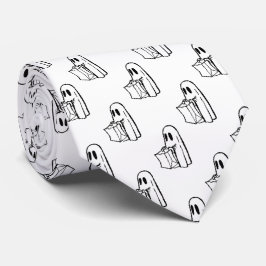 Halloween, Cute Ghost White, Bus eller godis, Boo Slips