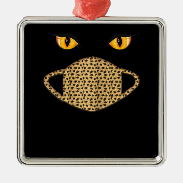 Halloween Cute Gift för frun Julgransprydnad Metall (Framsidan)