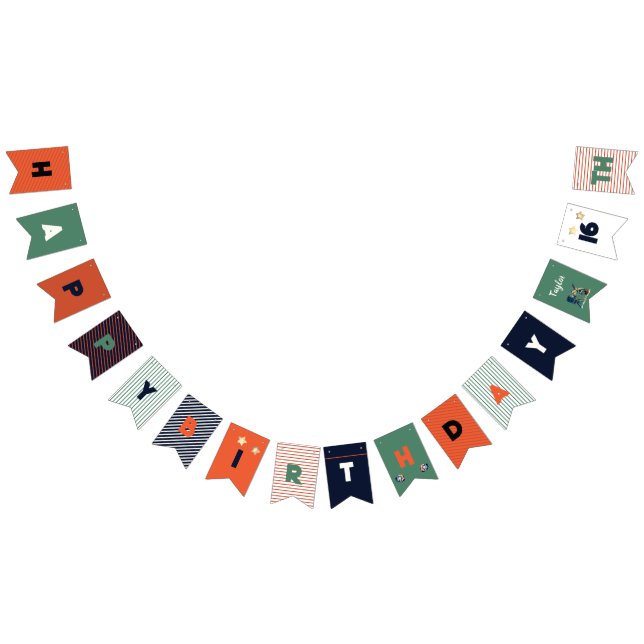 Halloween Cute Gremlin Födelsedagsfest Movie Natt Vimplar (Alla)