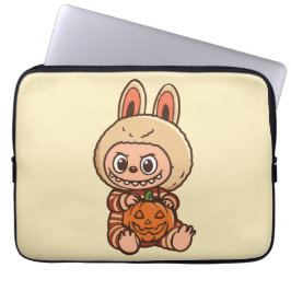 Halloween Cute Labubu Laptop Fodral