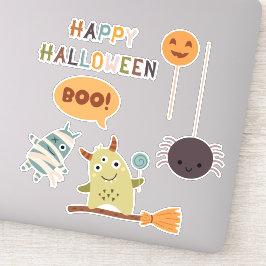 Halloween Cute Monsters Klistermärken
