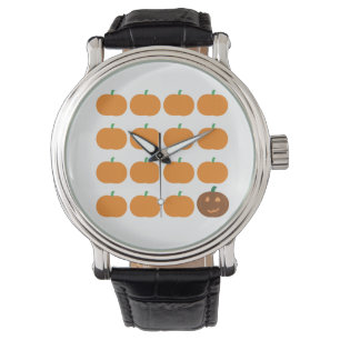 Halloween Cute Pumpkin Patch Armbandsur