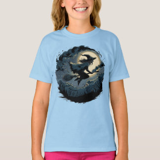 Halloween Cute Scary Witch T Shirt