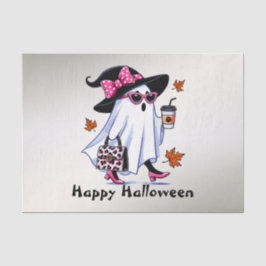 Halloween Cute Snyggt Witch Ghost Coffee Kopp