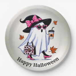 Halloween Cute Snyggt Witch Ghost Coffee Kopp