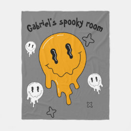 Halloween Cute spöken för barn rum Fleece Blanket