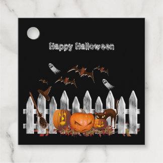 Halloween Cute Spooky Gift-favorittaggar Gåvor Etiketter
