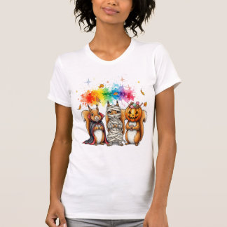 Halloween Cute Squirrels Costume T Shirt