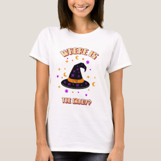 Halloween Cute T-Shirt Witch som är godis