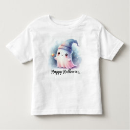 Halloween Cute Watercolor Ghost T Shirt