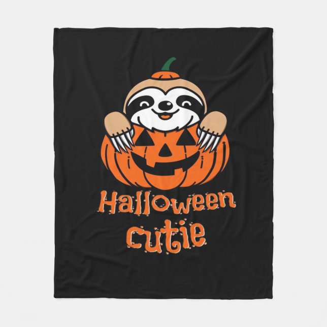 Halloween cutie sloth Essential T-Shirt Fleecefilt (Framsidan)