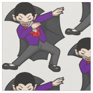 halloween dabbing dracula vampyr tyg