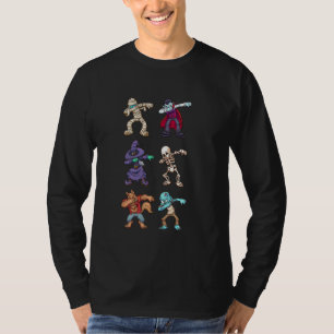Halloween Dabbing Mummy Zombie Witch Dab Costume H T Shirt