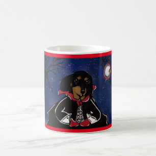 Halloween Dachshund Kaffemugg