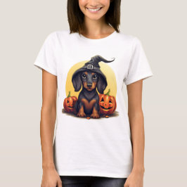 Halloween Dachshund T Shirt