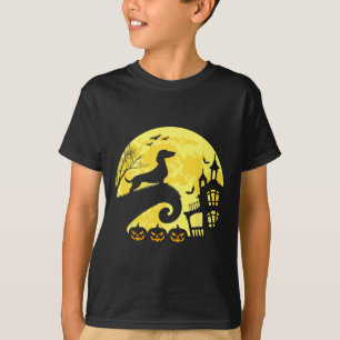 Halloween Dachshund Weenie Wiener Moonshine Sausag T Shirt