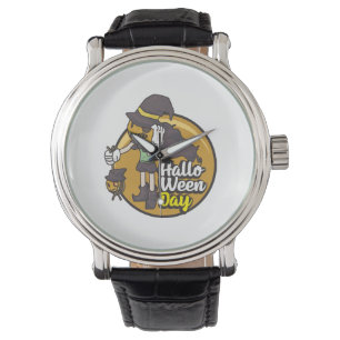 halloween-dag armbandsur