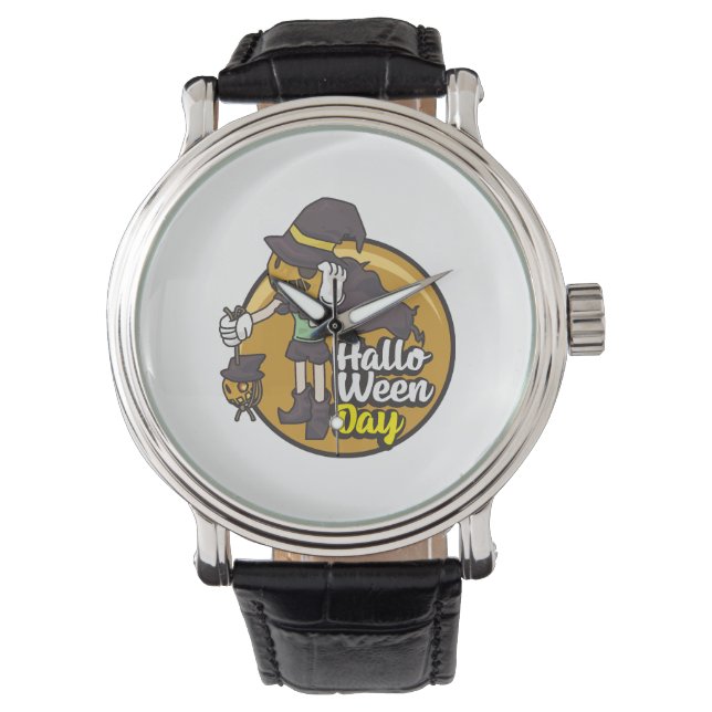 halloween-dag armbandsur (Framsida)