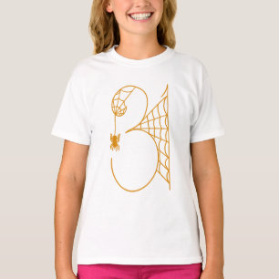Halloween-dagen 31 spindelnät t shirt