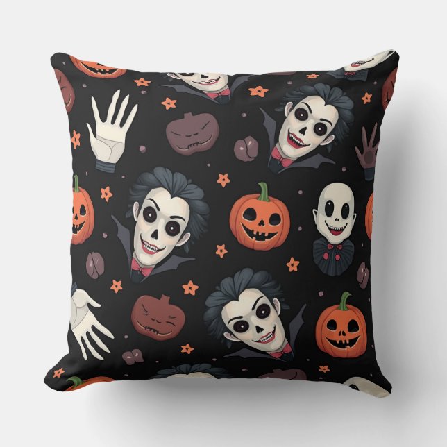 Halloween-dagen Kudde (Framsida)