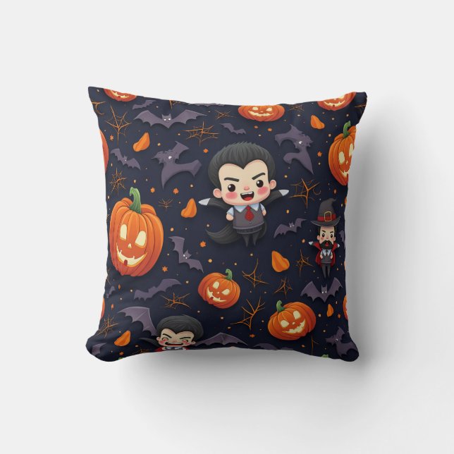 Halloween-dagen Kudde (Framsida)