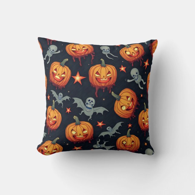 Halloween-dagen Kudde (Framsida)