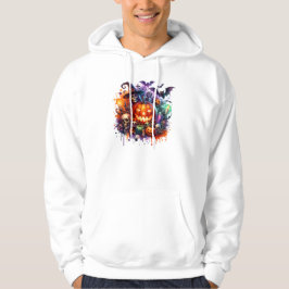 halloween-dagpumpa söt hoodie