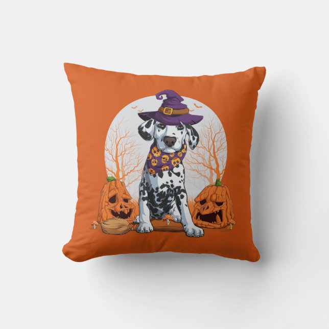 Halloween Dalmatian Dekorativ kudde (Framsida)