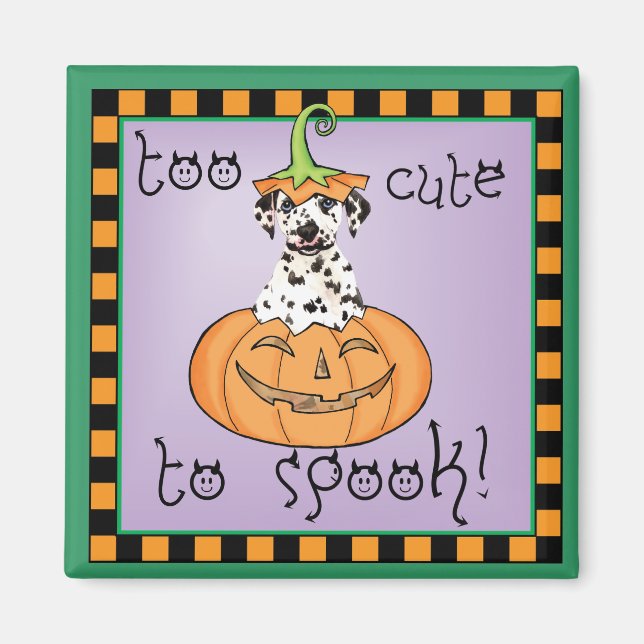 Halloween Dalmatian Magnet (Framsidan)