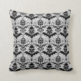 Halloween Damask Kudde