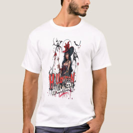 halloween damer graffiti konst 3D familj T Shirt