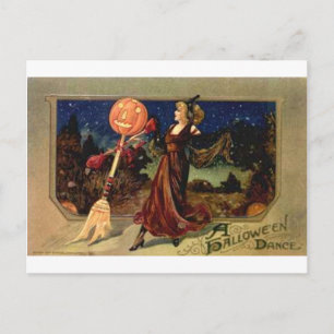 Halloween Dance Vykort