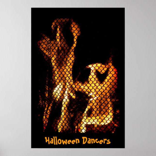 Halloween Dancers Poster (Framsidan)